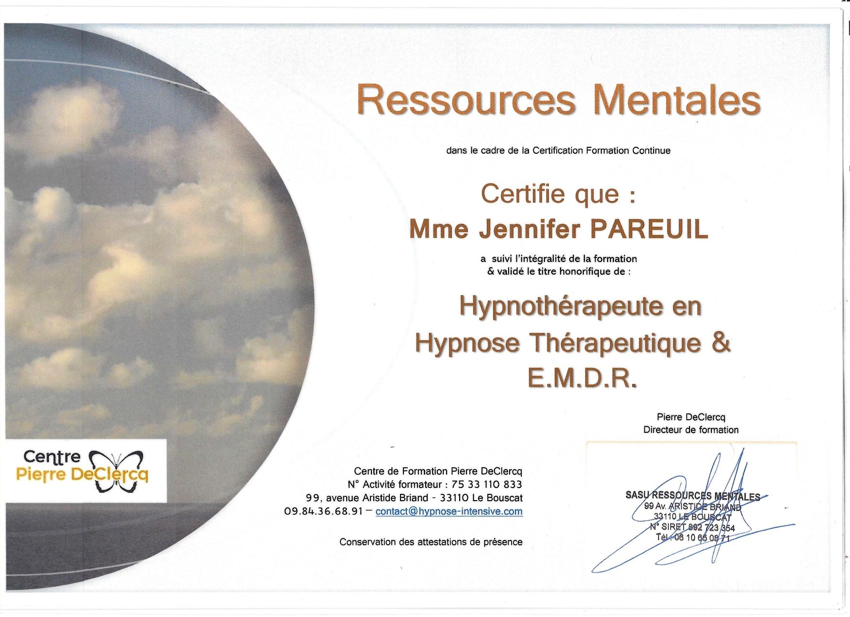 certification-Hypnotherapeute-EMDR-Jennifer-PAREUIL